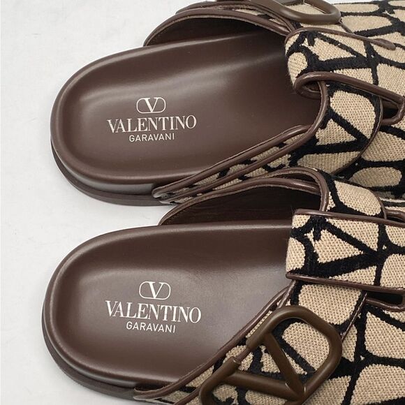 Valentino Garavani Men\'s Toile Iconographe Clogs size 44/us size 11 main image 4